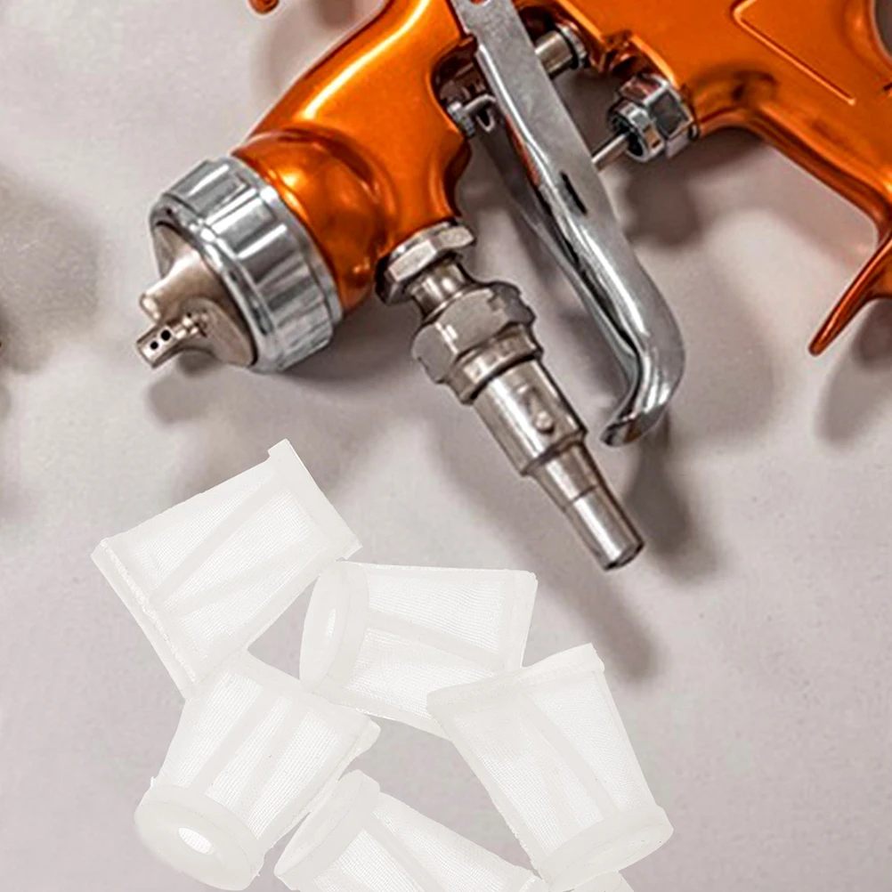 

10Pcs Paint Sprayer Filters 120 Mesh Screen Mesh Filter Replacement for Airless Sprayers Painting Tools Accessories