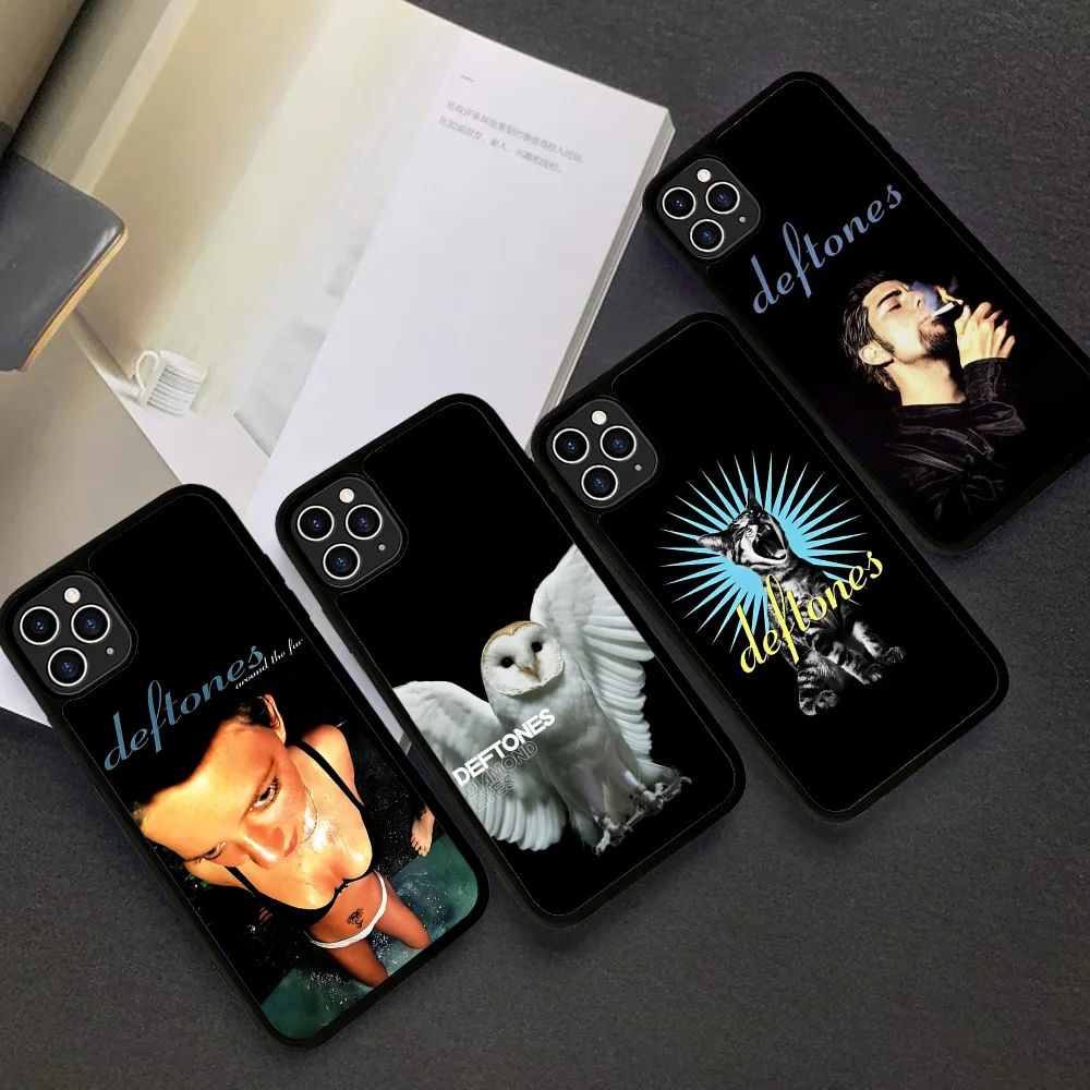 

Band D-Deftones Phone Case Silicone PC+TPU For Samsung S10 20 30 22 23 24 Plus Lite Ultra Cover