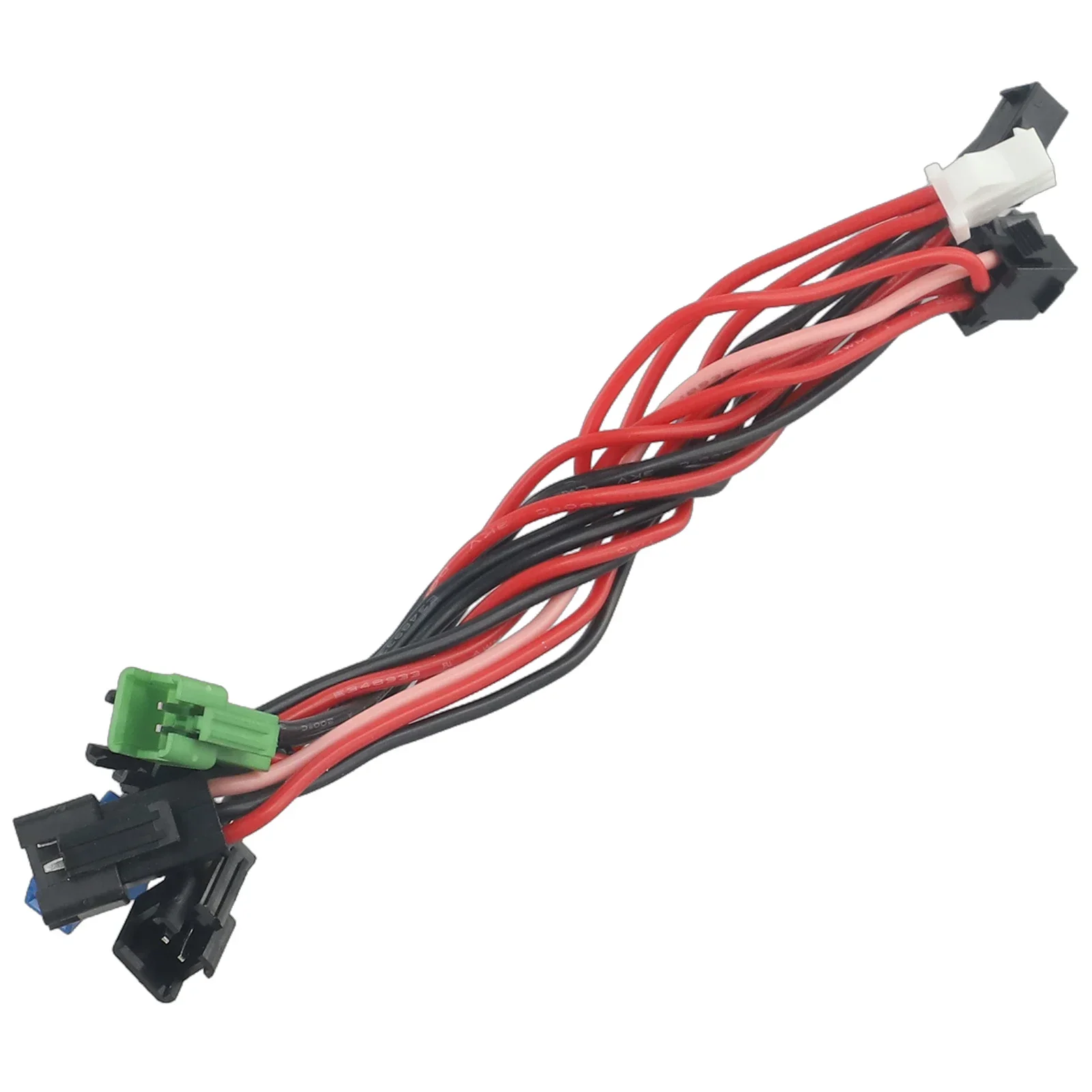 Best Tail Light Cable 24/36/48V/60V E-bike 24/36/48V/60V E-bike Electric Bicycle Parts Red+Black Rubber Top-quality