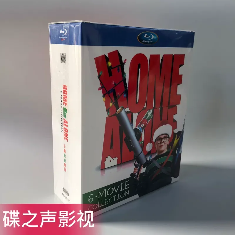 Home Alone Series 1-6 Complete Works Children's Christmas Movie BD Blu-ray Disc 1080P High Definition Collector's Edition
