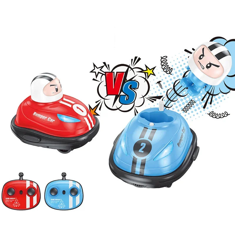 Children Remote Controlled Collision Car Toy Competitive Battle Catapult Mini Charging Dynamic Toy 2.4G Stunt Drift