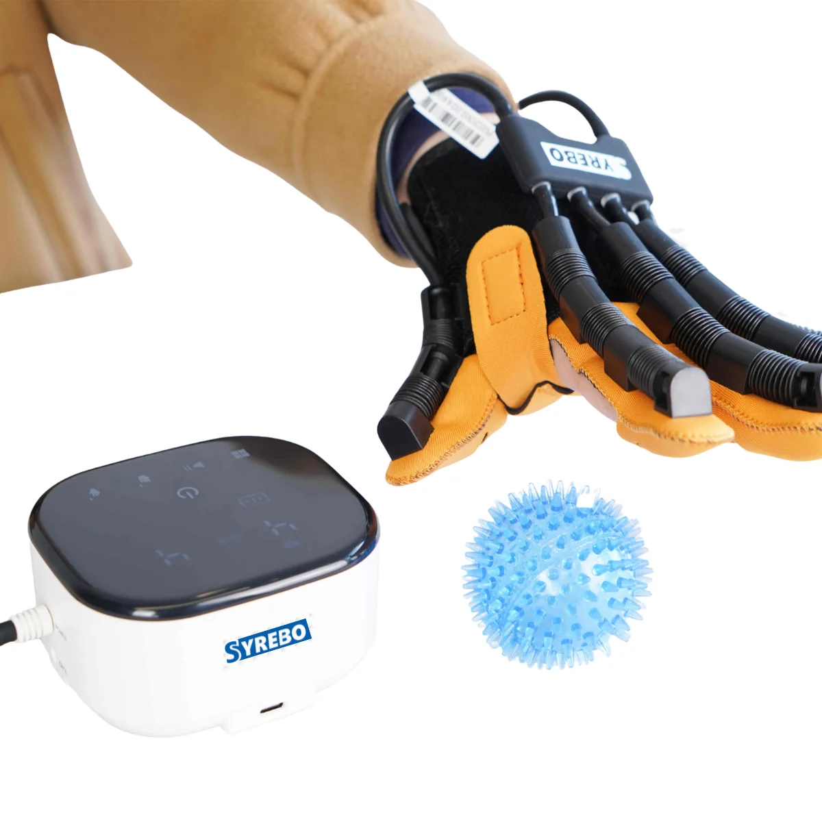 Continuous Passive Movement Therapy of Household Finger Training Robot Gloves