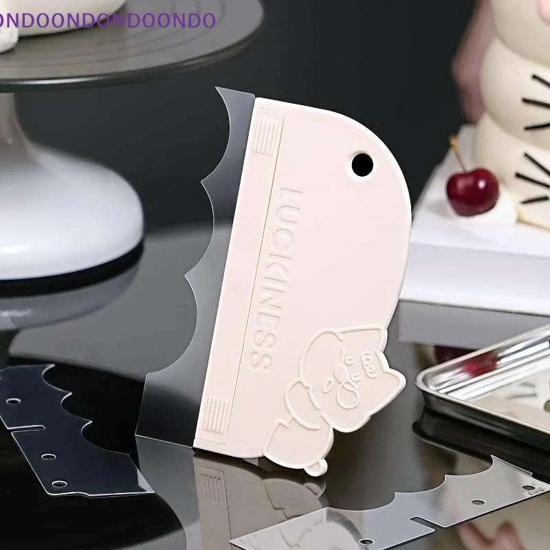Soft Cream Scraper, Special Transparent Cake Smoother, Icing Decorating Tool, Household & Commercial Baking Supplies
