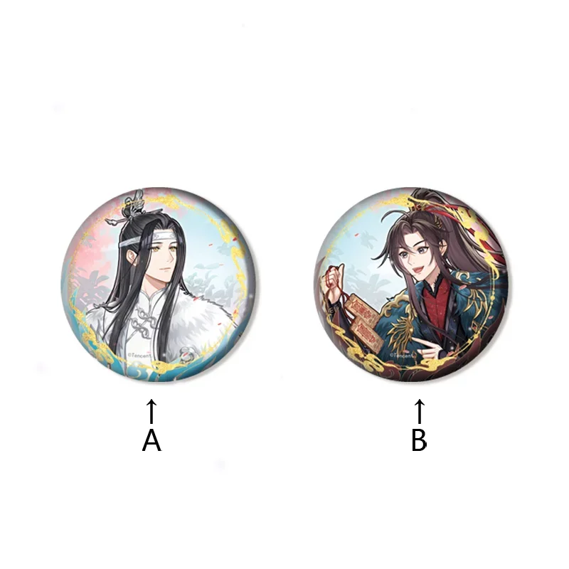 Sunsyea MDZS Mo Dao Zu Shi Official Merch TFXY Series Badge Acrylic Ornament Board Card Wei Wuxian Lan Wangji view 2