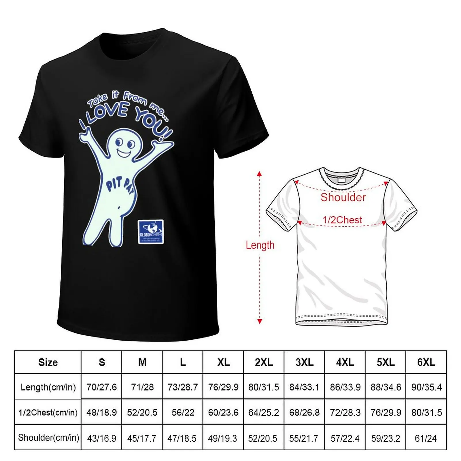 Pit Pat T-Shirt Basic Plain Tee for Spring and Summer