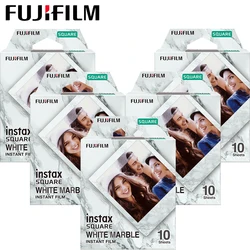 10-50 Sheets Fujifilm Instax Square White Marble Frame Film Photo Paper For SQ1 SQ10 SQ6 SQ20 Instant Film Camera Share SP-3