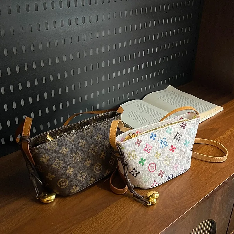 

Premium Vintage Classic Women Crossbody Bag Luxury Leather Handbag High End Shoulder Tote Designer