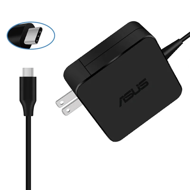 

Адаптер переменного тока USB-C, 20 В, 3,25 А, 65 Вт, зарядное устройство для ноутбука ZenBook 14 UX425JA UX435EA UX435EG UM425IA UX393JA Type-C для ноутбука