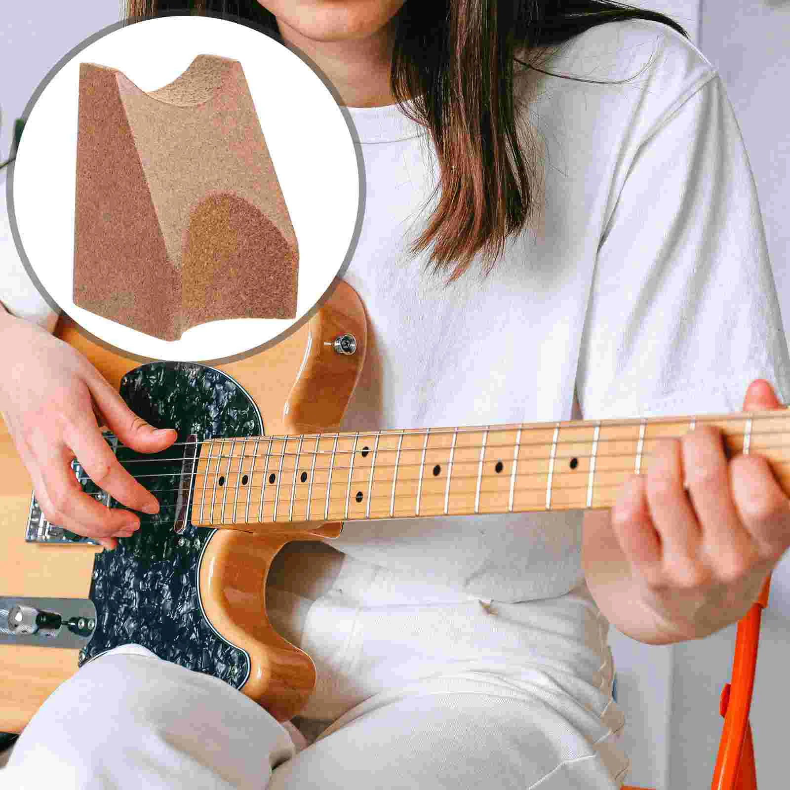 

Guitar Accessories Kit Luthier Tool Fret File Electric Guitars Neck Rest Support Work Mat Basswood Care Maintenance Acoustic