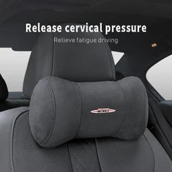 Car Seat Headrest Pillow Neck Support Protector Cushion For MINI WORKS Cooper One JCW R60 R57 R55 R56 R53 R52 R50 R58 R59 F55