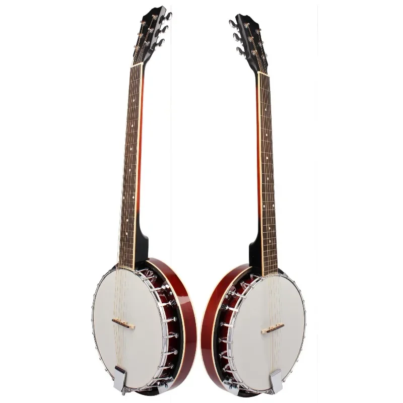 Six-String Banjo Log Shabili 6-String Turtledove Practice Playing Banjo Western Instruments