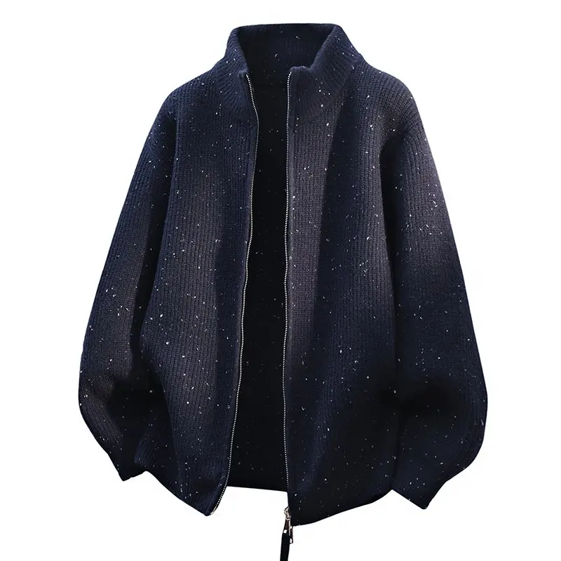2026 Spring/Summer New Style Fashionable Casual Multi-Functional Knitted Cardigan Men's Sweater Jacket