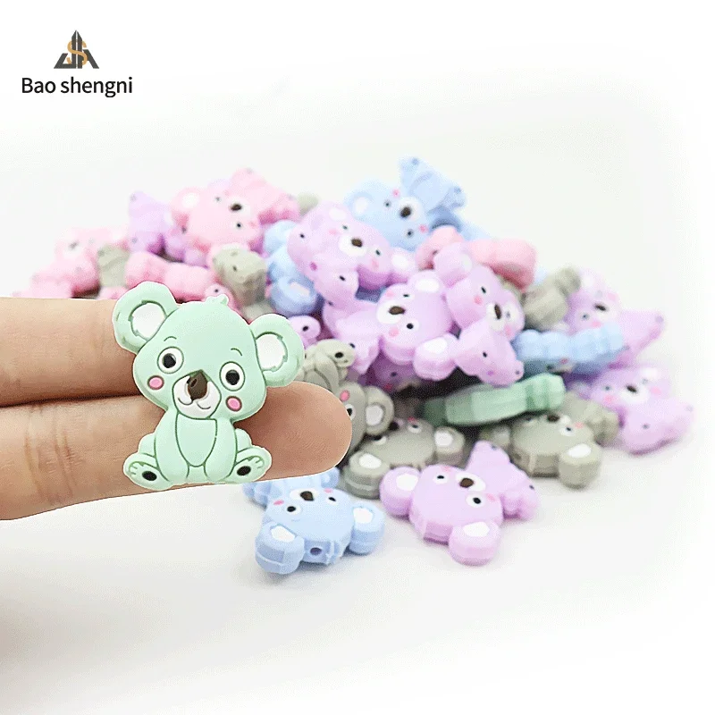 Silicone Cartoon Koala Shape with Multiple Colors To Choose From  Soothing Teething Gel