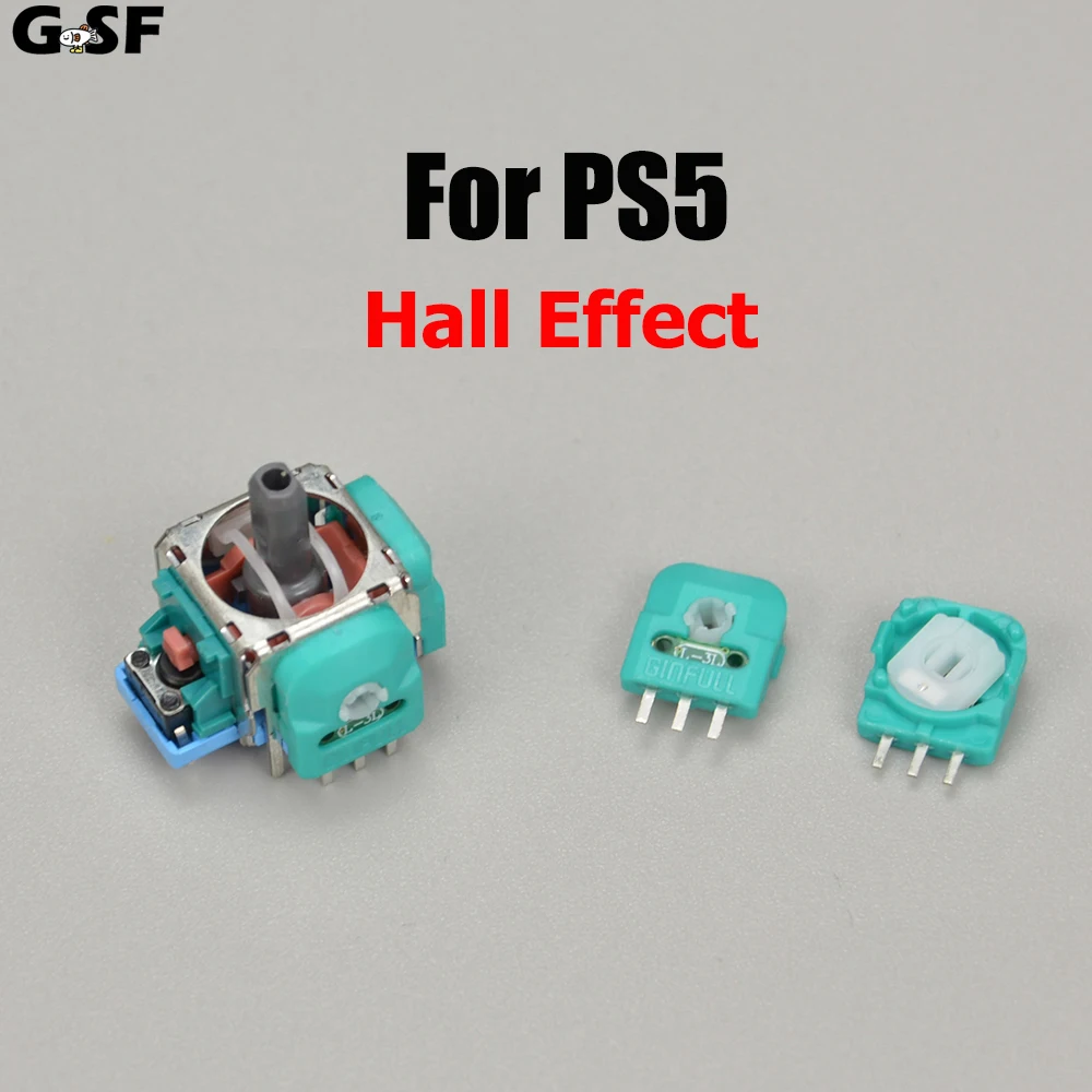 GSF 2PCS 3D Analog Stick Sensor Potentiometer Module Hall Effect Rocker Joystick For PS5 Xbox Controller