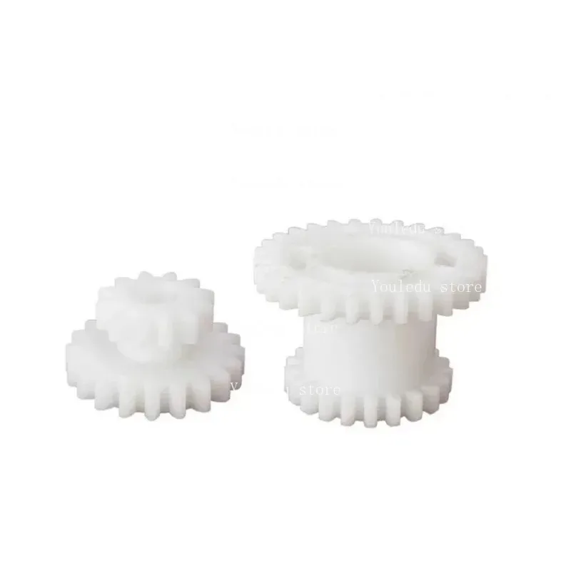 

1 pair POM High&Low Transmission Gear CJ0618&JET BD-6 Mini Lathe T29xT21&T20xT12 Spindle Duplicate Double Gear