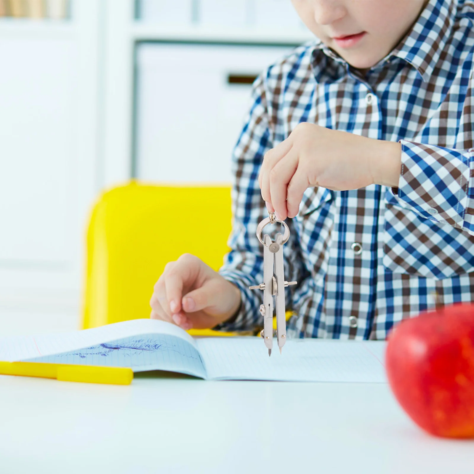 Profissional precisão elaboração bússola conjunto, desenho bússola para estudantes, escritório trabalhador