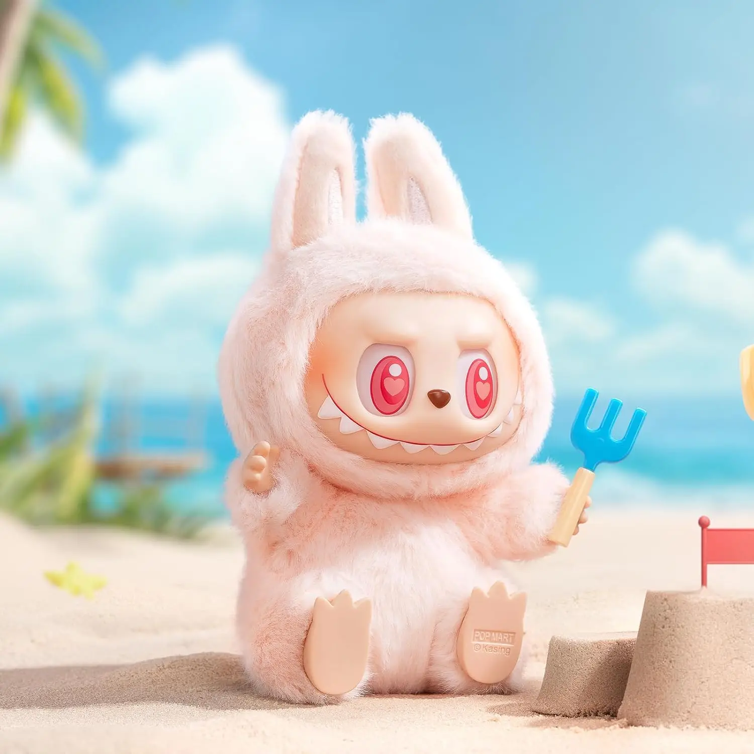 البوب مارت الوحوش Labubu لديها مقعد سلسلة الفينيل أفخم صندوق أعمى تخمين حقيبة اللعب دمية لطيف أنيمي الشكل هدية عيد ميلاد #5