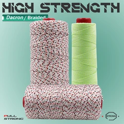 FishTrip Polyester Dacron Line 50~500Lbs High Strength Fishing Line 1.0mm~3.0mm for Large Kite Flying Backpack Cord Low Stretch