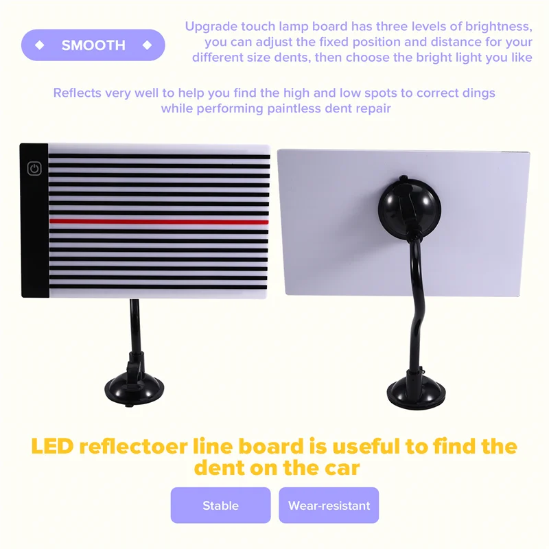 

Отражатель для проверки выравнивания автомобиля, лампа для ремонта вмятин автомобиля, профессиональный светильник для ремонта автомобиля