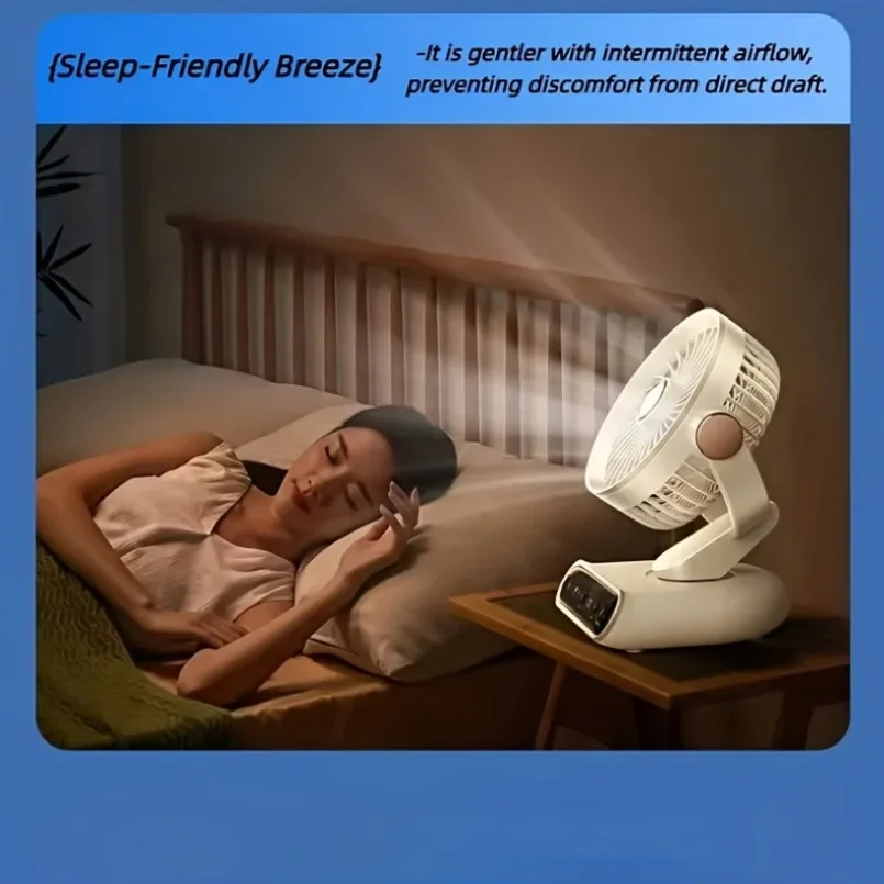 Ventilador de mesa portátil, 8 - Home Office Hours avaliação e preço