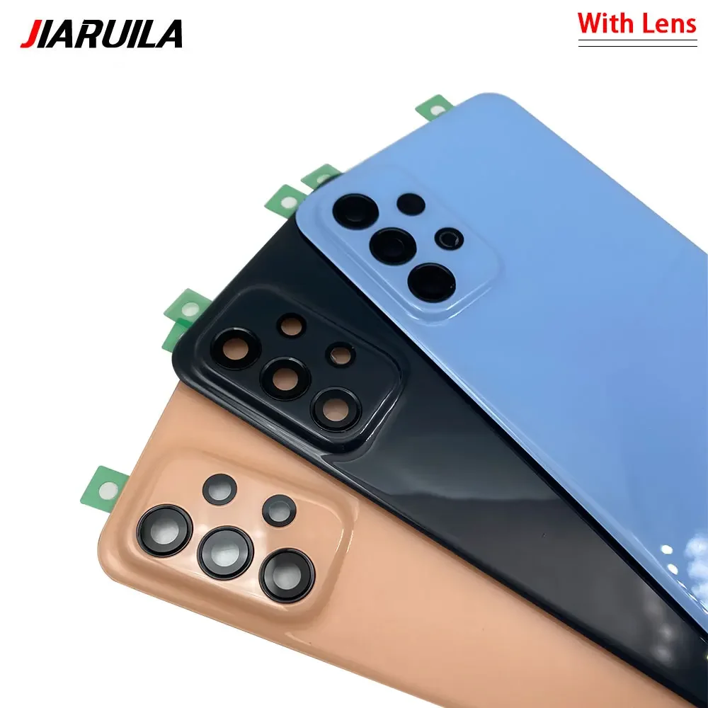 NEW Back Rear Cover Battery Door Housing Battery Back Cover For Samsung A04 A04S A04E A23 4G 5G With Camera Glass Lens