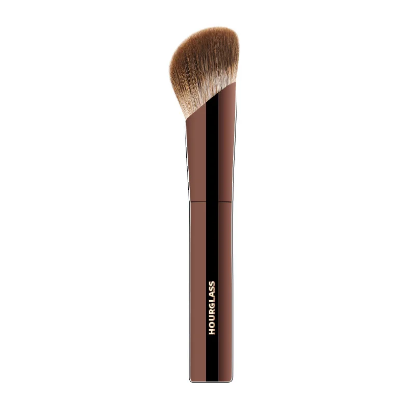 Hourglass Make Up Brush Animal Hair Diagonal Powder Blusher Brush No Brush Marks Quick Makeup Do Not Eat Powder Cosmetic Tools