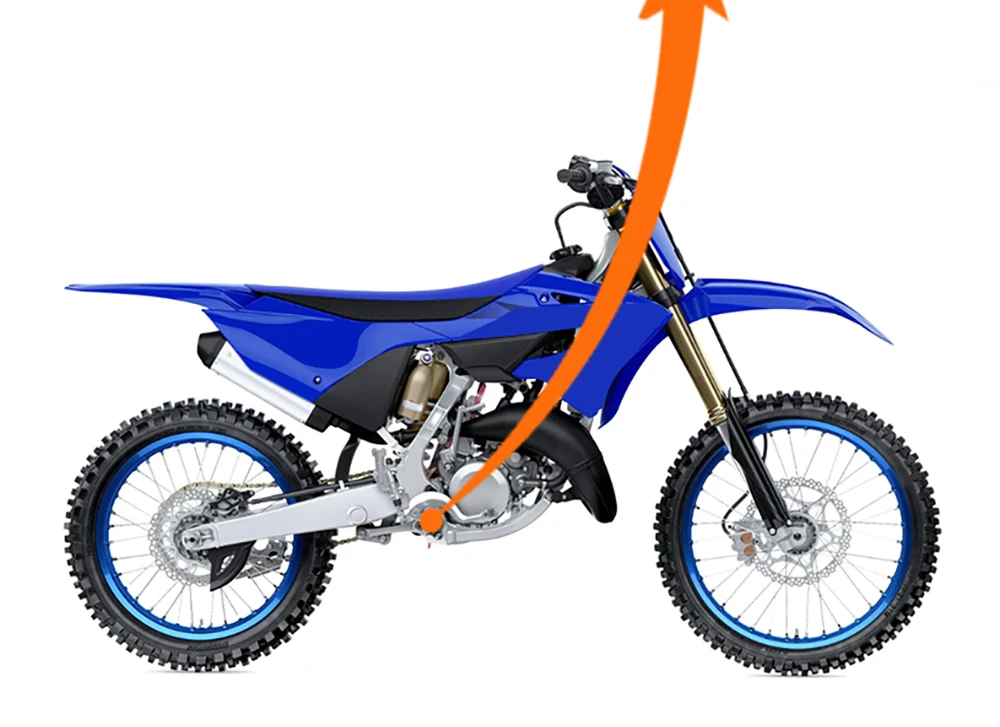 Dirt Bike Motorrad Fußrasten Fußstützen Pedale für Yamaha TTR90 TTR110 TTR125 TTR250 TTR 90 110 125 250 Zubehör – Detail 4