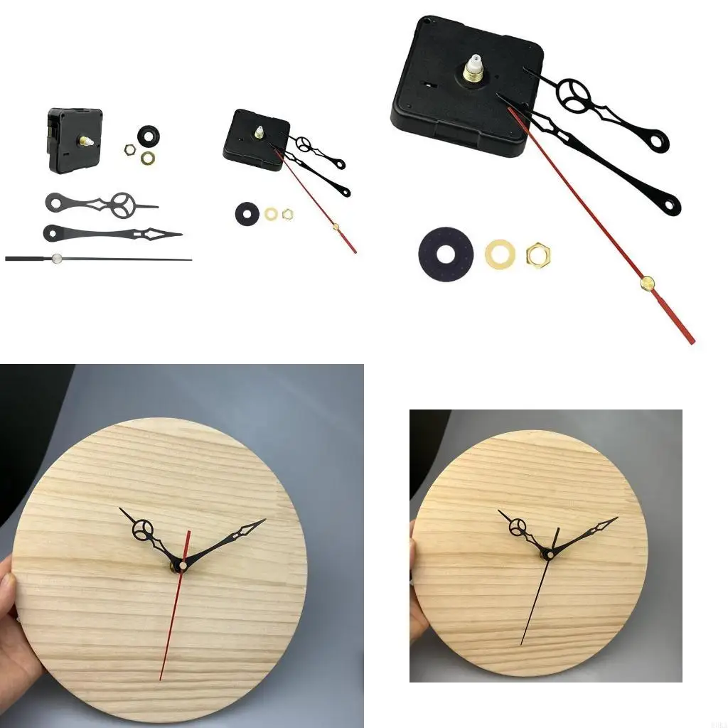 Clock Movement with Clock Hands Silent Clock Motor DIY Repair Parts