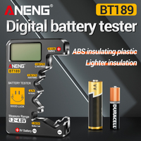 Digital Battery Tester LCD Display AAA AA Button Cell Battery Checker Volt Measure BT189 Battery Capacity Indicator Meter Tools