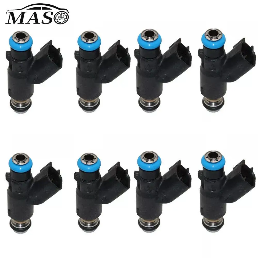 8Pcs Fuel Injectors Nozzle 12613412 for Chevrolet Avalanche Express Silverado Tahoe Suburban GMC Savana Sierra Yukon