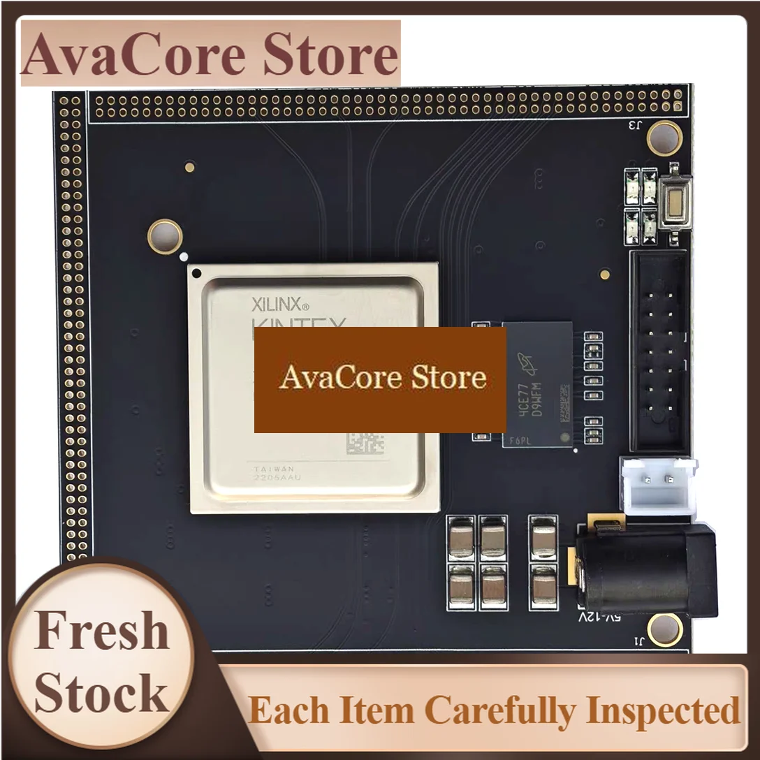 Плата AvaCoreFPGA для модели Kintex Ultrascale+ XCKU5P, совместима с XC7K325T, 8 ГБ памяти.