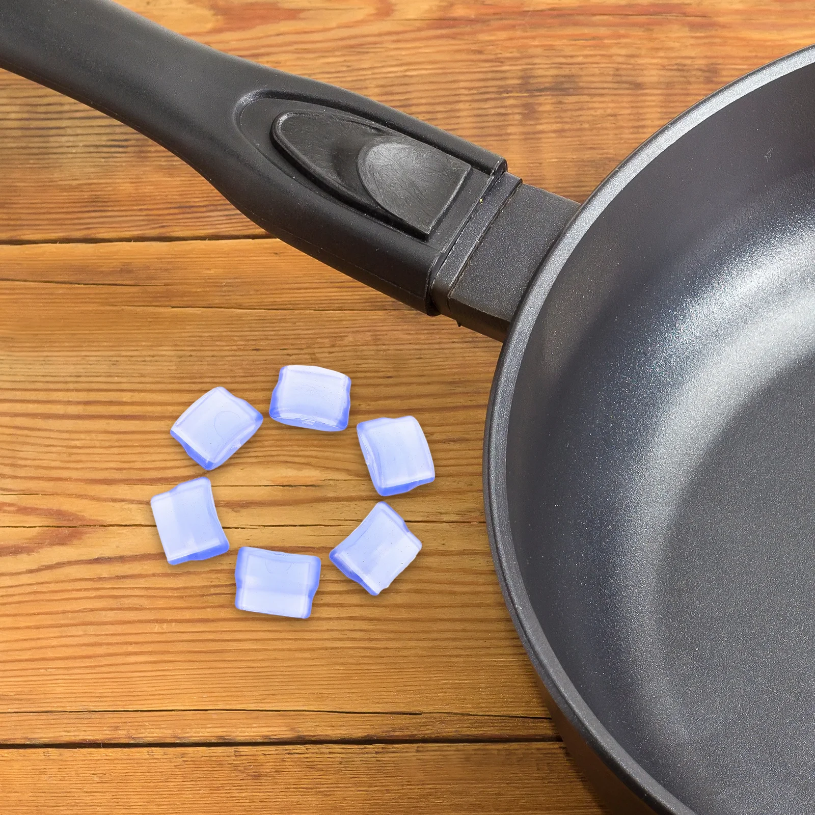 

20Pcs Pot Lid Holder Replacement Feet Covers Sturdy PVC Anti-Slip Kitchen Supply PVC Cap Home Pot Lid Holder Feet Grips