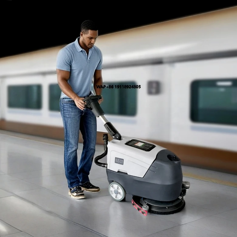 

Electric New -430B 24V Wet/Dry Automatic Floor Scrubbing Machine for Concrete & Marble Floor Cleaning