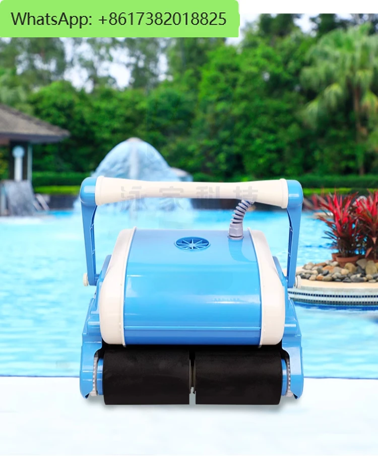 Aspirador subacuático tortuga delfín completamente automático, piscina de peces, robot de limpieza de fondo de piscina