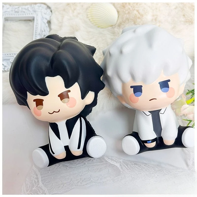 Link Click Slow Rebound Doll Charles Lucas Anime Peripheral Fashion Creativity PU Slow Rebound Decompression Tool Ornament Gifts