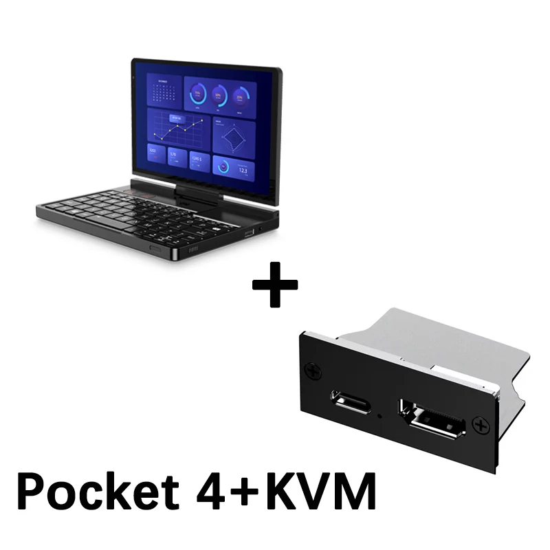新しい GPD Pocket 4 2025 ミニラップトップ PC 8 インチ AI 9 HX 370