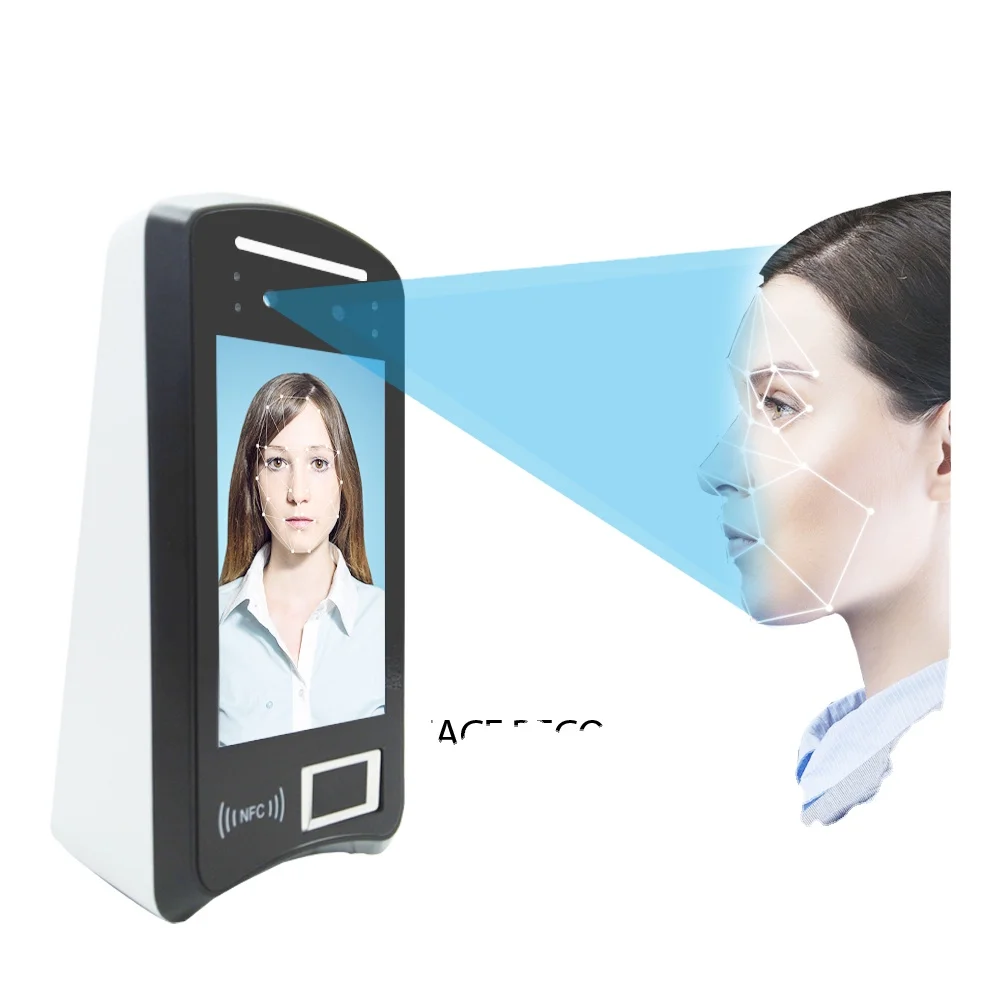 

Free SDK HFSecurity X05 Wall-mounted Time Clock Android Biometric Time Attendance Machine Auto Fingerprint Access Control System