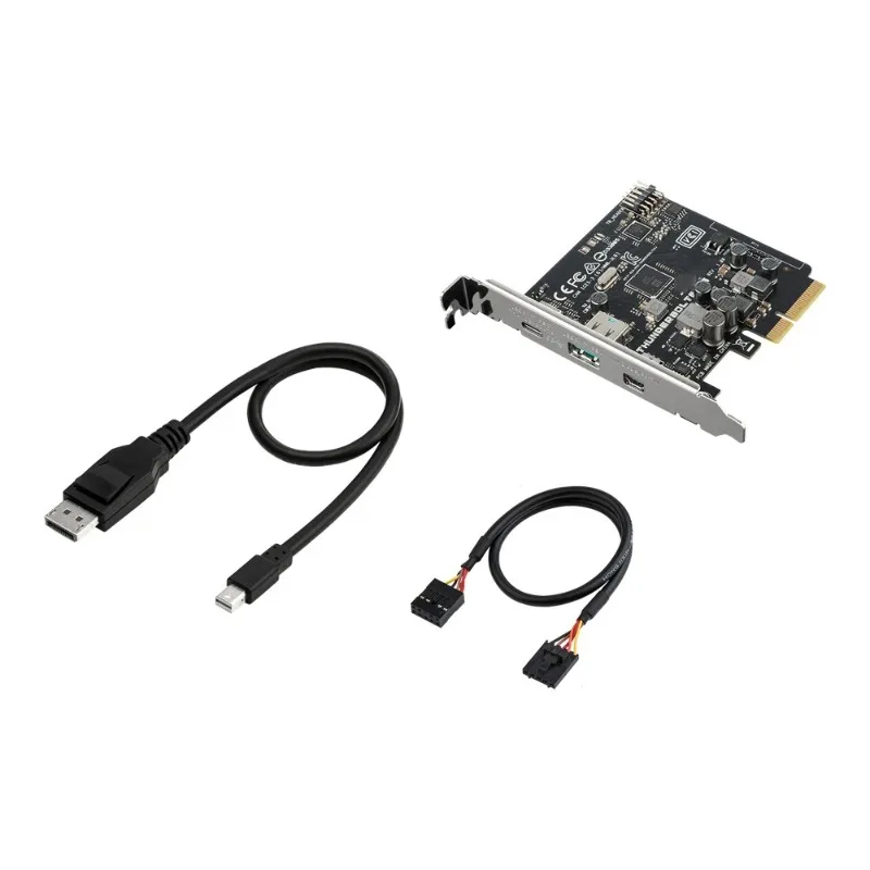 Faster Data Transmission.  EX  PAN SION CARD ThunderboltEX 3 /4 /5 , Wider Video Bandwidth