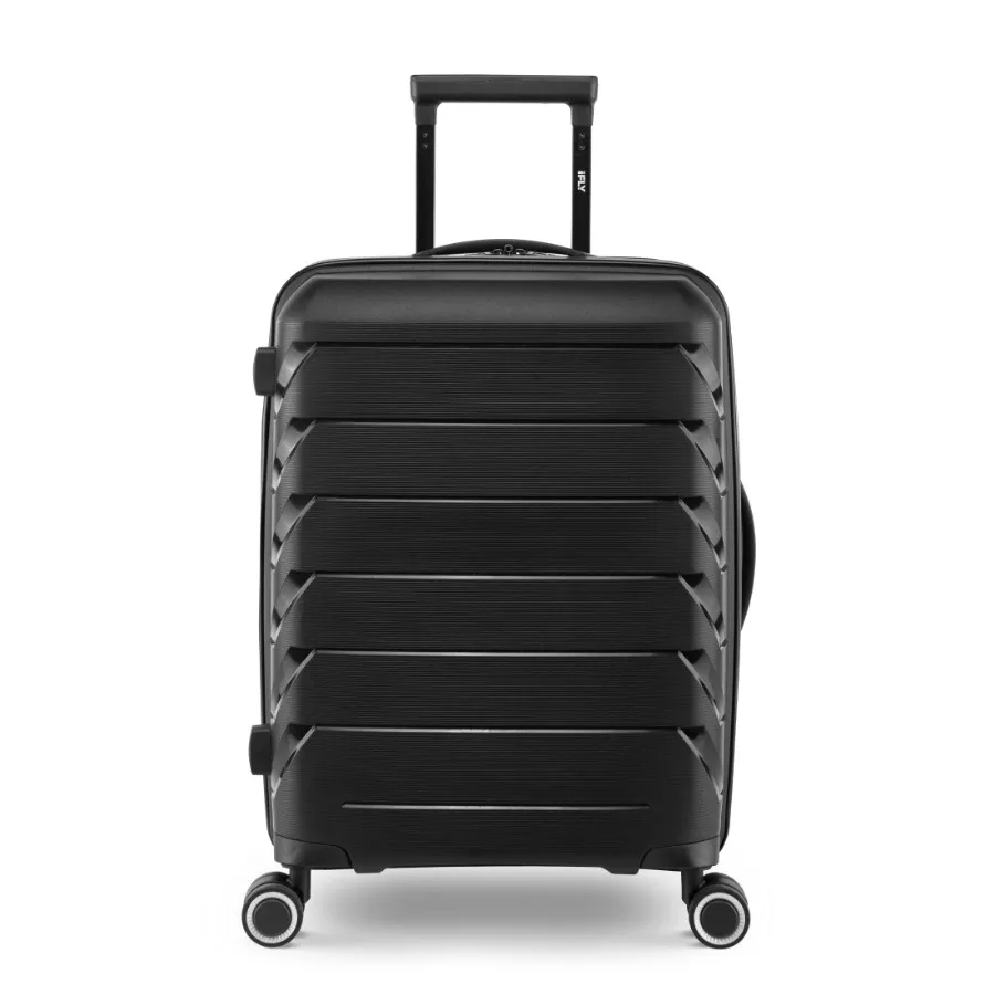 

PUR by 20" Carry On Hard Side Lightweight Expandable Luggage Black