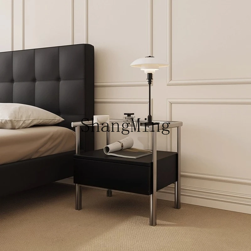 

ZYY simple bedside table high-end creative cabinet modern home bedroom bedside locker