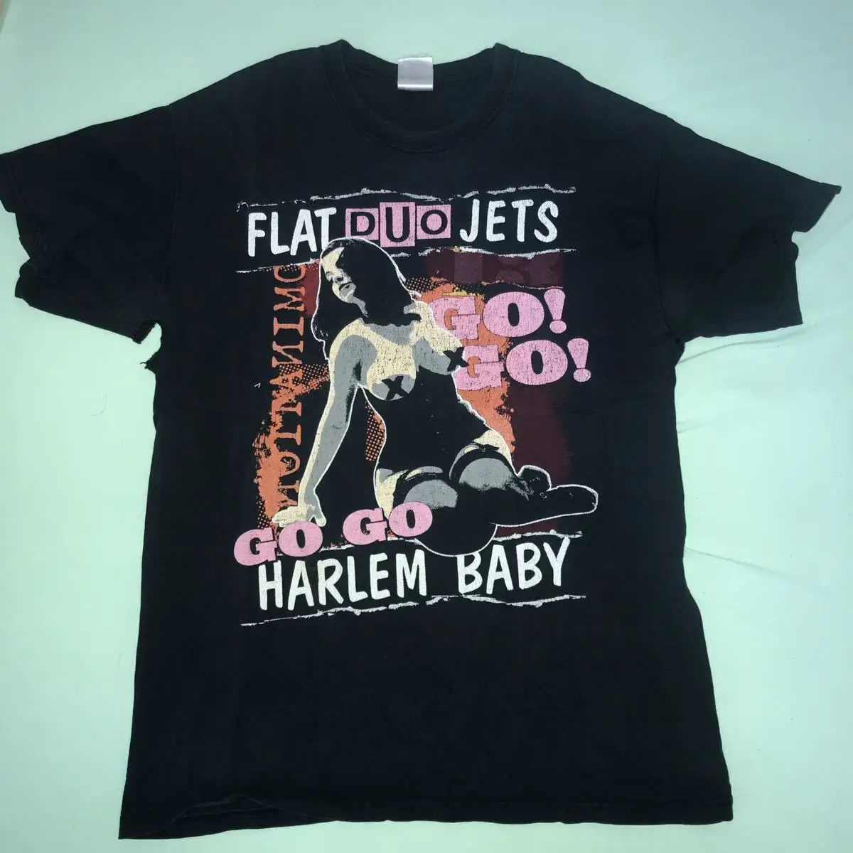 Flat Duo Jets Band T Shirt Reprinted Gift For Rock Fan Te5457