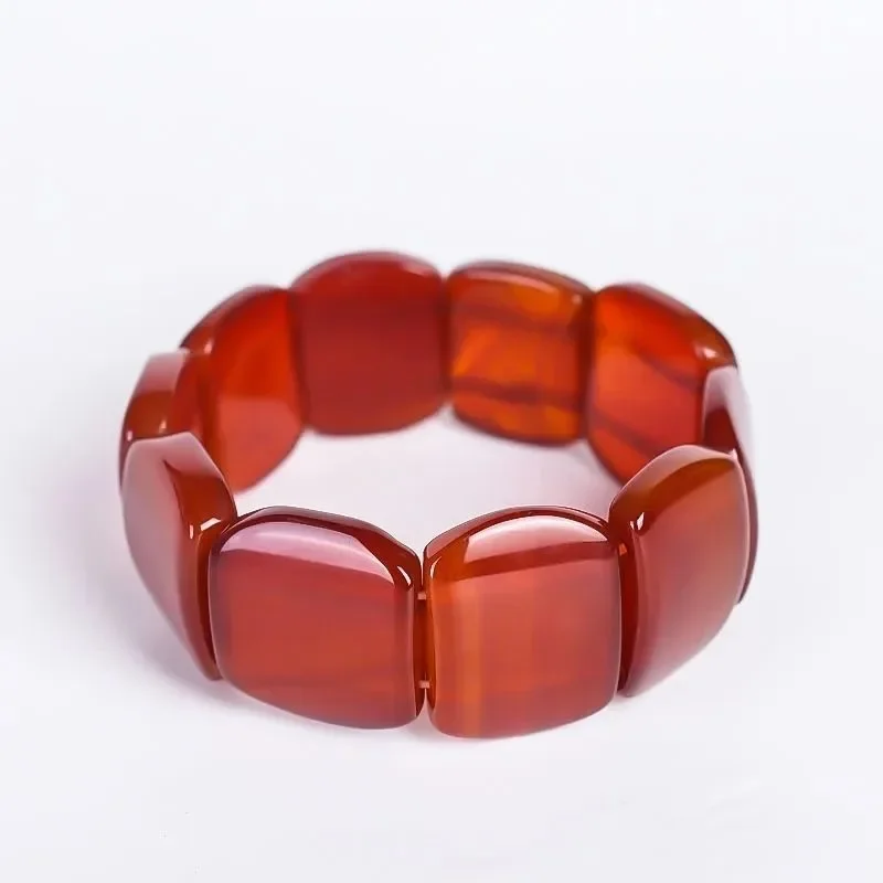 

New Men's and Women's Natural Onyx Chalcedony Bracelet Bracelet Bracelet