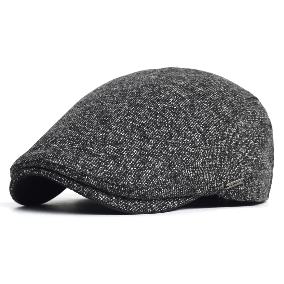 Jesienno-zimowa gruba ciepła czapka gazeciarza mężczyźni kobiety miękki beret kapelusz moda codzienna czapki detektywistyczne Retro sterownik płaskie czapki