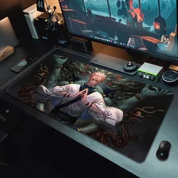 Jujutsu Kaisen Muismat Gamer Grote Computer Home Anime Mousepad Xl Toetsenbord Antislip Zacht Tapijt Muizen Pad Tapis De Souris