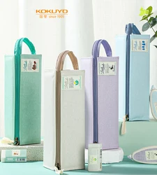 1pc Japan KOKUYO Littlewoods Series C2 Large Capacity Pencil Bag Multi Functional Stationery Box Storage