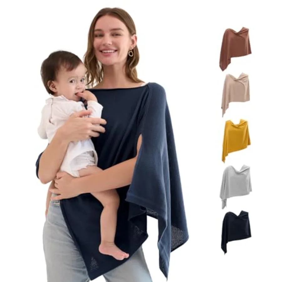 

Многофункциональное пончо-накидка Momcozy для кормления грудью: мягкая, портативная, для обеспечения конфиденциальности