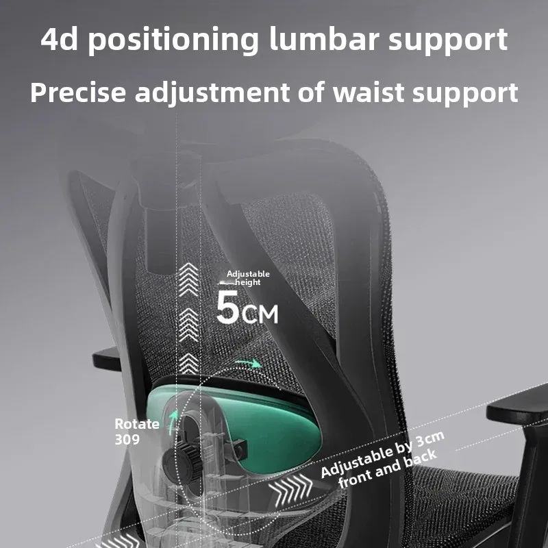 

Эргономичный офисный стул, регулируемый сетчатый подголовник, спинка, расслабляющая подушка, шезлонг, мебель Plaza Aliexpress, Испания, кресло для босса