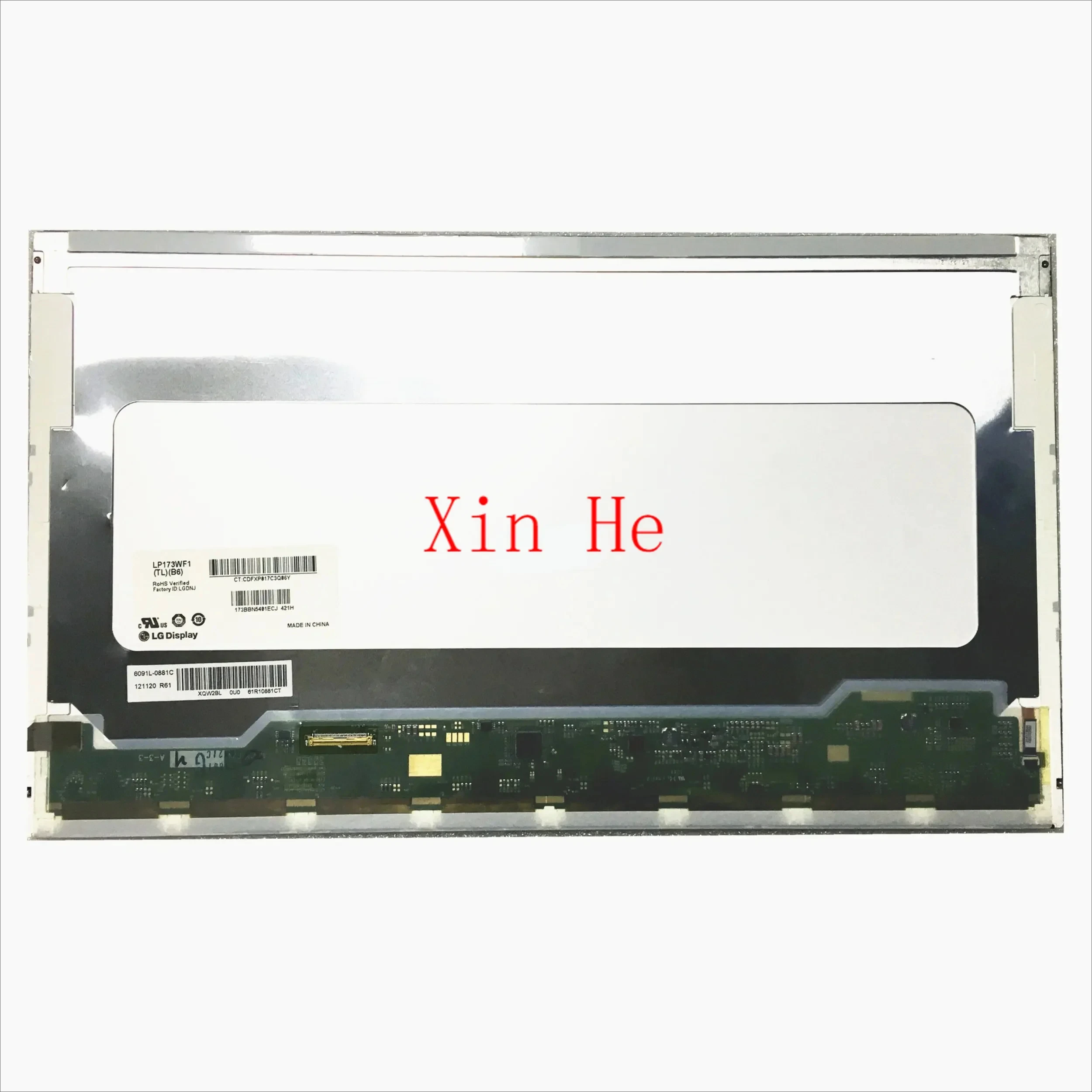 LP173WF1-TLB6 LP173WF1-TLB5 TLB3 HSD173PUW1 B173HW01 V.0 V.1 N173HGE-L11 L21 17.3'' Laptop LCD Screen 1920*1080 40 Pins