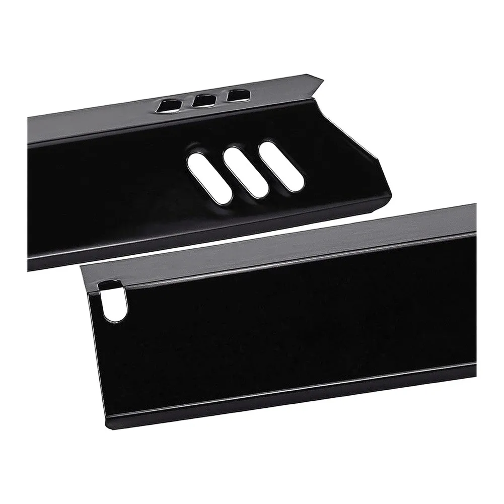 For Outdoor Grilling Black Enamel Heat Plate Enamel Grill Heat Plate Rust Resistant Material Robust Construction