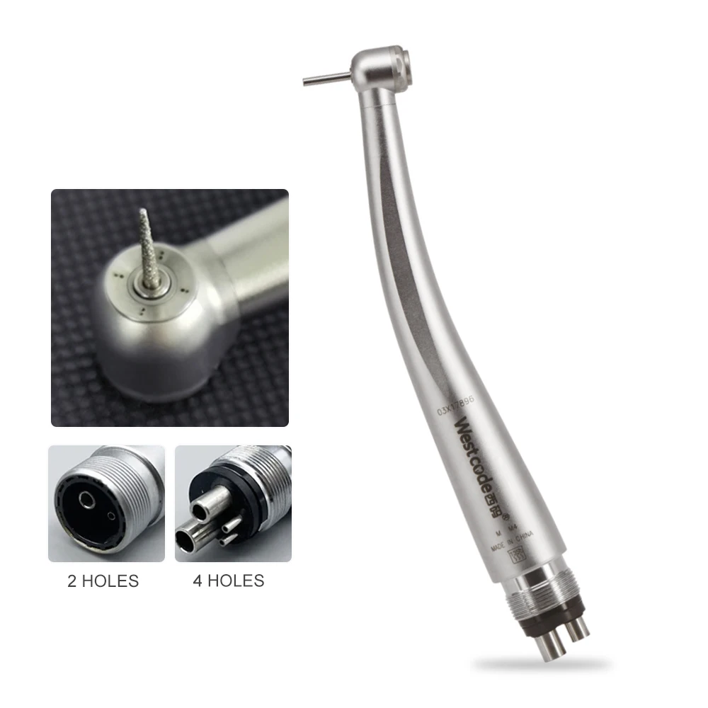 Dental High Speed Handpiece Turbine Cartridge Push Button with 4 Water Spray Ceramic Bearing Dentistry Tools